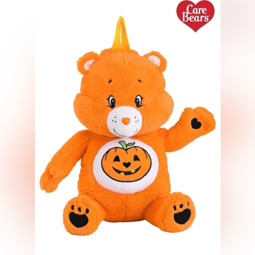 NEW Fun Trick or Sweet Bear Care Bears Plush Backpack Halloween Bag - Picture 2 of 7